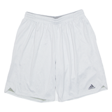 ADIDAS Mens Sports Shorts Silver Relaxed L W30