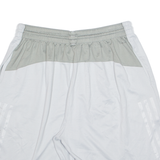 ADIDAS Mens Sports Shorts Silver Relaxed L W30