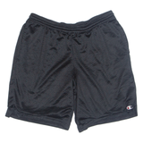 CHAMPION Mens Sports Shorts Black Relaxed S W28