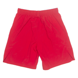 NIKE HUSKIES FOOTBALL USA Mens Sports Shorts Red Relaxed M W28