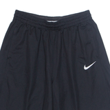 NIKE Mens Sports Shorts Black Relaxed L W30