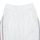NIKE Mens Sports Shorts White Relaxed L W28