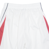 NIKE Mens Sports Shorts White Relaxed L W28