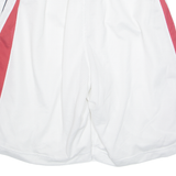 NIKE Mens Sports Shorts White Relaxed L W28