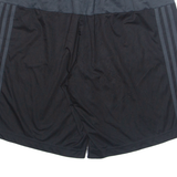 ADIDAS Mens Sports Shorts Black Relaxed L W31