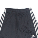 ADIDAS Mens Sports Shorts Black Relaxed L W28