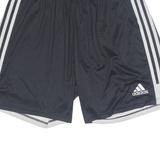 ADIDAS Mens Sports Shorts Black Relaxed L W28