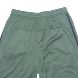 ADIDAS Mens Sports Shorts Green Relaxed S W26