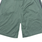 ADIDAS Mens Sports Shorts Green Relaxed S W26