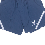 US AIR FORCE Lined Mens Swimming Shorts Blue Relaxed M W26