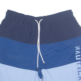 NAUTICA Mesh Lined Mens Swimming Shorts Blue Relaxed Colourblock L W32