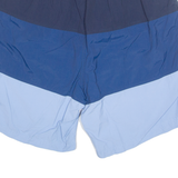 NAUTICA Mesh Lined Mens Swimming Shorts Blue Relaxed Colourblock L W32