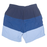 NAUTICA Mesh Lined Mens Swimming Shorts Blue Relaxed Colourblock L W32