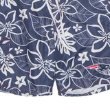 NFL New England Patriots Mens Swimming Shorts Blue Relaxed Floral XL W34