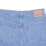 LEVI'S Cut Off 501 Womens Denim Shorts Blue Regular M W33