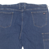 Vintage DICKIES Workwear Mens Denim Shorts Blue Regular 90s XL W42
