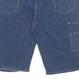 Vintage DICKIES Workwear Mens Denim Shorts Blue Regular 90s XL W42