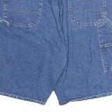 DICKIES Carpenter Workwear Mens Denim Shorts Blue Regular XL W42