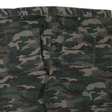 ATLAS Mens Cargo Shorts Green Camouflage XL W44