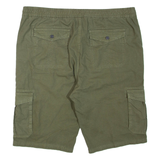 Mens Cargo Shorts Green 3XL W42