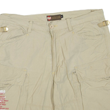 Mens Cargo Shorts Beige M W32