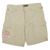 Mens Cargo Shorts Beige M W32