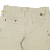 Mens Cargo Shorts Beige M W32