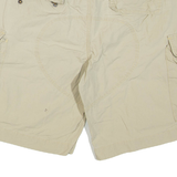 Mens Cargo Shorts Beige M W32