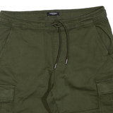 CLOCKHOUSE Mens Casual Shorts Green M W34