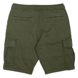 CLOCKHOUSE Mens Casual Shorts Green M W34