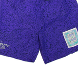 MASTER Mesh Lined Mens Swimming Shorts Purple M W30