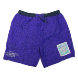 MASTER Mesh Lined Mens Swimming Shorts Purple M W30