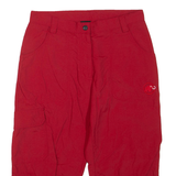 MAMMUT Womens Cargo Shorts Red S W28