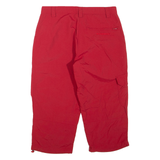 MAMMUT Womens Cargo Shorts Red S W28