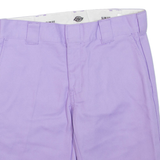 DICKIES Mens Casual Shorts Purple M W30