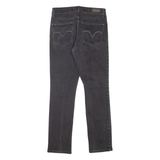LEVI'S Mid Rise Womens Jeans Black Slim Skinny W28 L29