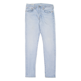 LEVI'S 512 BIG E Jeans Mens Blue Slim Tapered W32 L34