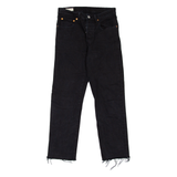 LEVI'S 501 BIG E Jeans Womens Black Regular Straight W26 L25