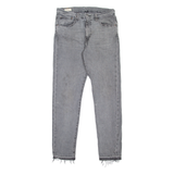 LEVI'S 512 BIG E Jeans Mens Grey Slim Tapered W33 L32