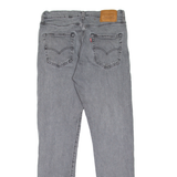 LEVI'S 512 BIG E Jeans Mens Grey Slim Tapered W33 L32