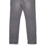 LEVI'S 519 BIG E Jeans Mens Grey Slim Skinny Stone Wash W30 L30
