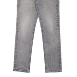 LEVI'S 511 Jeans Mens Grey Slim Straight Stone Wash W31 L32