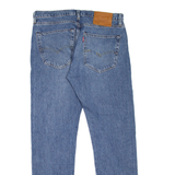 LEVI'S 512 BIG E Jeans Mens Blue Slim Tapered Stone Wash W30 L30