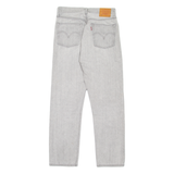 LEVI'S 501 BIG E Jeans Womens Grey Regular Straight W27 L28