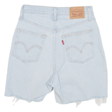 LEVI'S Womens Denim Shorts Blue XS W25