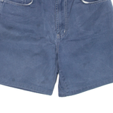 EAGLE FORCE Womens Denim Shorts Blue M W30