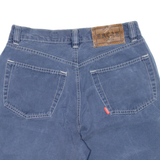 EAGLE FORCE Womens Denim Shorts Blue M W30