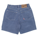 EAGLE FORCE Womens Denim Shorts Blue M W30