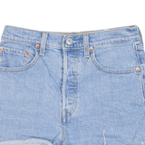 LEVI'S Ribcage BIG E Womens Denim Shorts Blue S W27