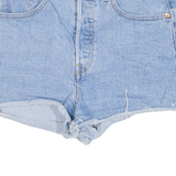 LEVI'S Ribcage BIG E Womens Denim Shorts Blue S W27